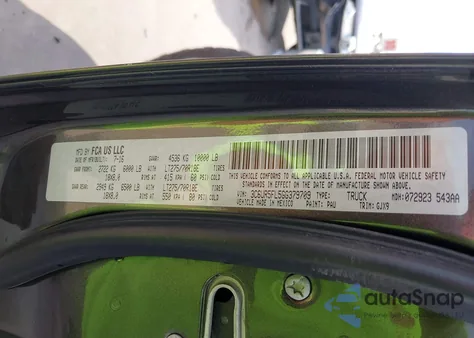 2016 Ram 2500 Laramie from USA, damaged, VIN 3C6UR5FL5GG379709